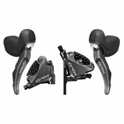 Shimano GRX ST-RX810 Paire De Manettes Frein/dérailleur 2x11 Avec Frein à Disque BR-RX810 (paire)
