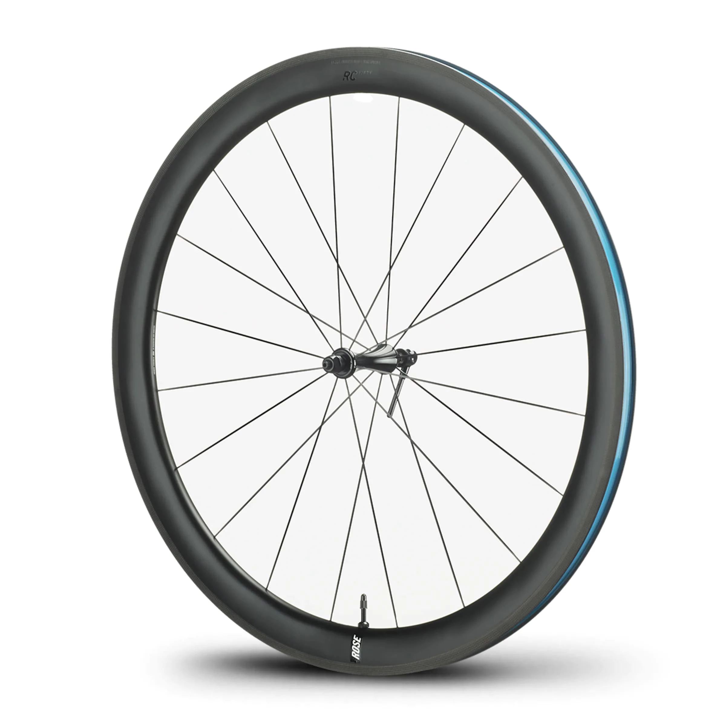 Rose RC-Fifty Rim Roue Avant Route Carbone 28" / 700 C | 20 Rayons 3 Rose RC-Fifty Rim Roue Avant Route Carbone 28" / 700 C | 20 Rayons