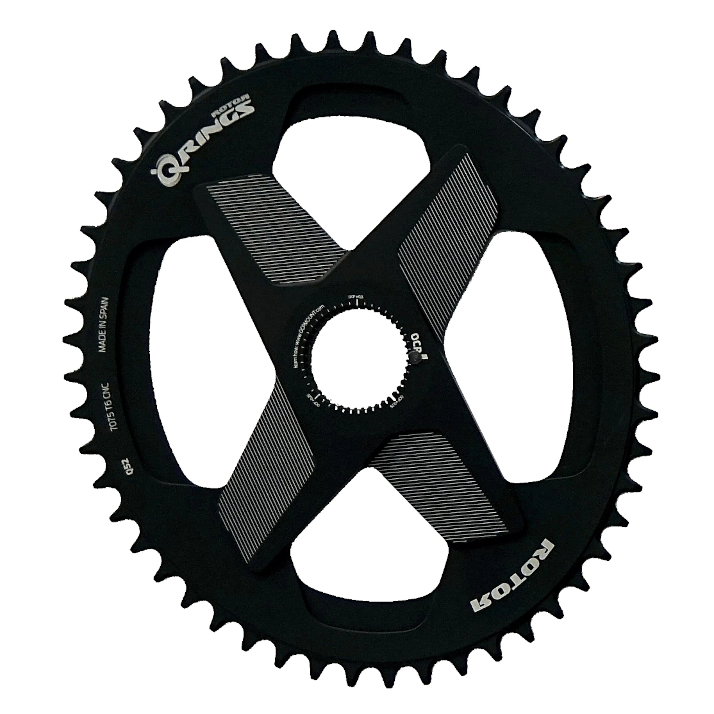 Rotor DM Q-Rings IX Direct Mount Mono Plateau OVAL 3 Rotor DM Q-Rings IX Direct Mount Mono Plateau OVAL